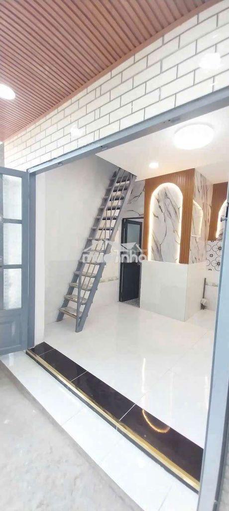 Nhà bán mặt tiền hẻm 6m - quốc lộ 50 bình hưng - 2tầng - 2pn  - 2