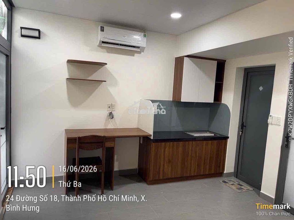Cho thuê căn hộ dv full nội thất gần trường đại học  văn hiến - 3