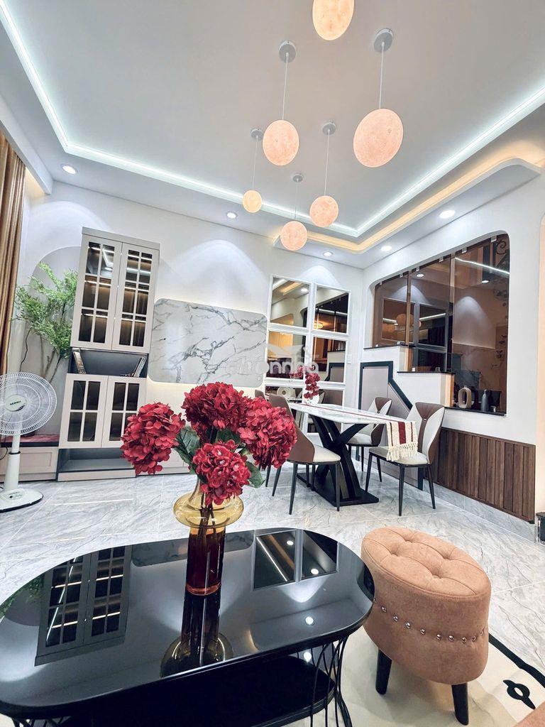 Nhà 03 tầng , full nội thất cao cấp hẻm xe hơi khu vip huỳnh văn bánh - 3