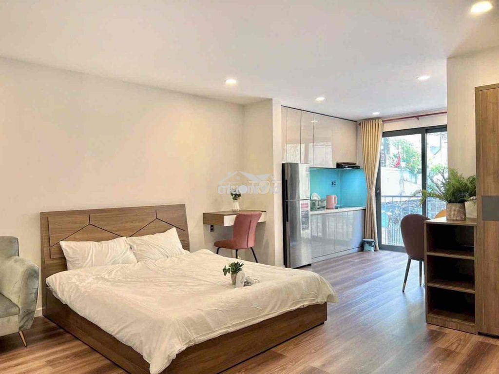 Căn hộ ban công 30m2 full ánh sáng tại lê trực gần chợ bà chiểu - 2