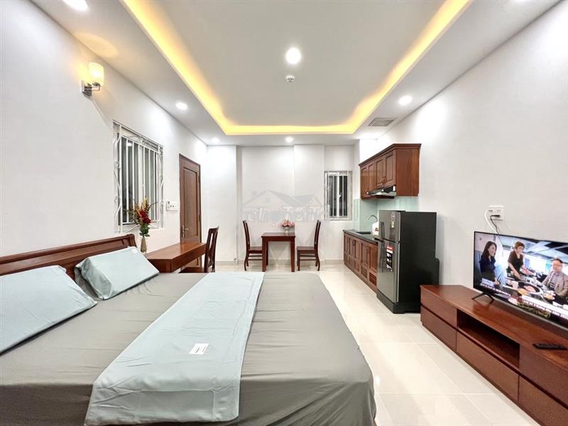 Cho thuê ngắn/dài hạn căn hộ full nội thất ngay cầu lê văn sỹ