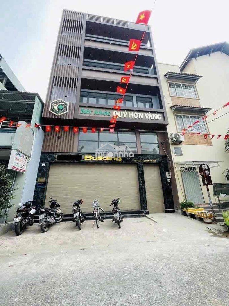 Tòa nhà 6 tầng, ngang 9m - lê quang định - bình thạnh, hầm, thang máy
