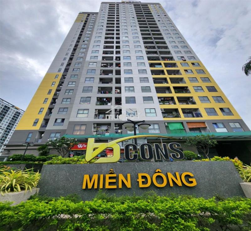 Cho thuê bcons miền đông, dt: 52m2 giá 6tr/tháng, nhận nhà ở ngay