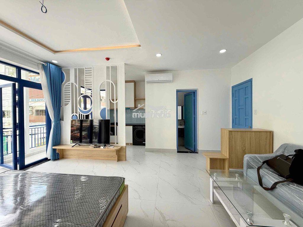 1pn ban công trần hưng đạo quận 1, ngay trung tâm, nội thất cao cấp - 4