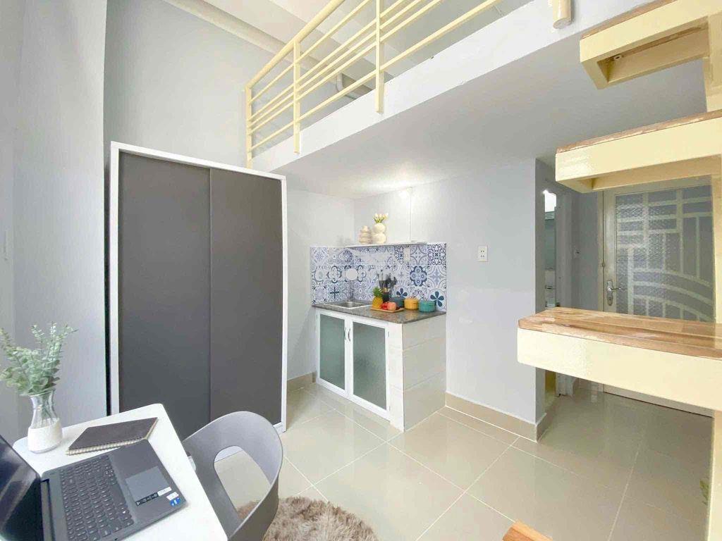 Duplex cửa sổ hành lang & cửa sổ trời thoáng ngay đh vlu cs2, chợ hoa - 3