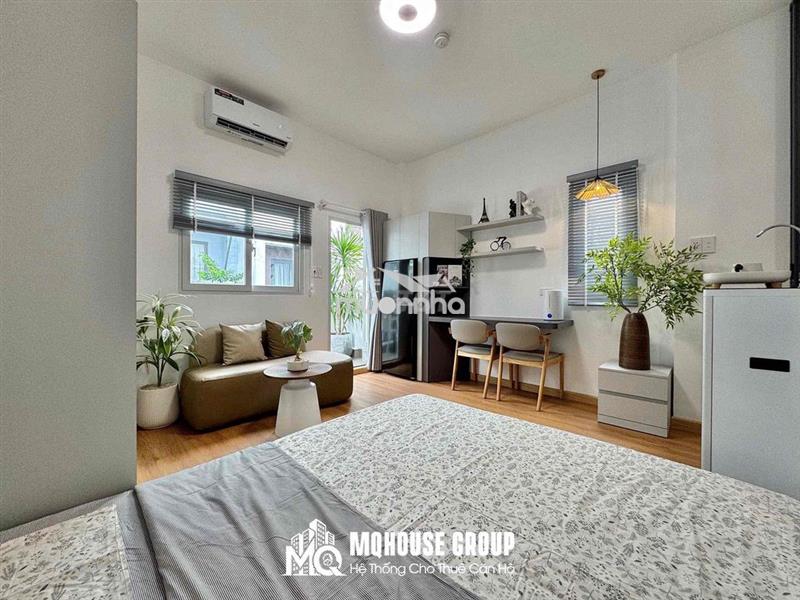 Cho thuê chdv 1pn ban công, 30m2, full nội thất cao cấp, q.tân bình