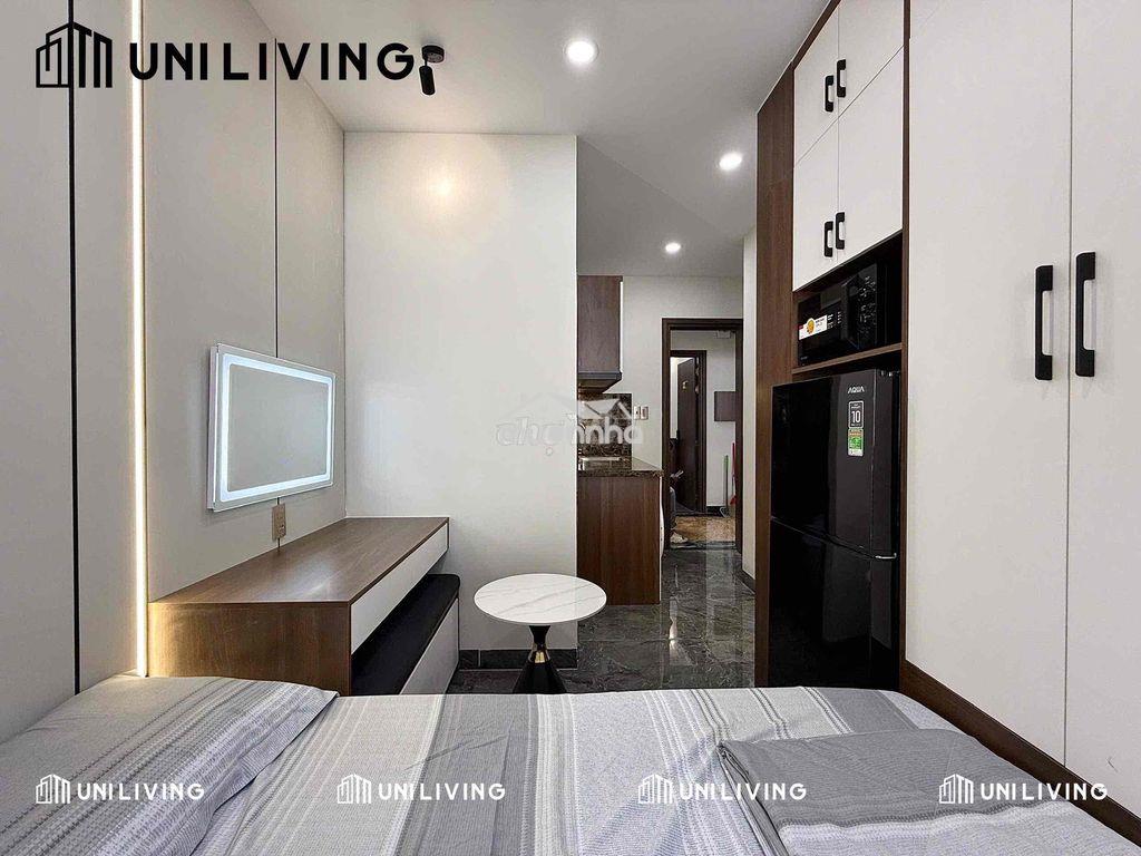 Studio luxury full nội thất đinh bộ lĩnh - gần hutech, uef - 6.4 triệu - 4