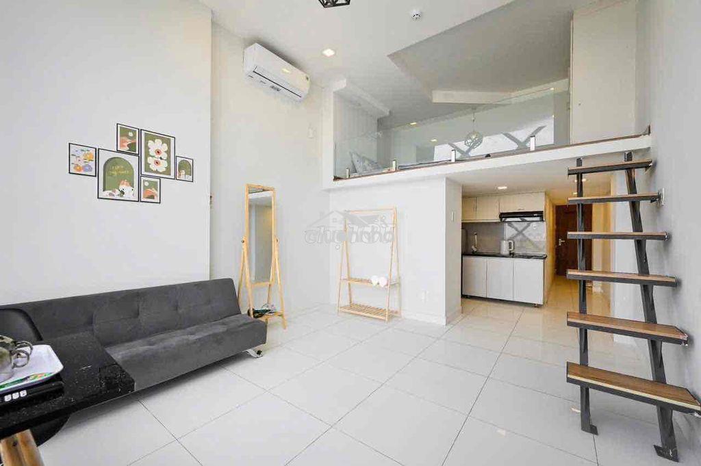 Cho thuê căn hộ duplex cửa sổ ban công , rộng thoáng ngay trung tâm q4 - 2