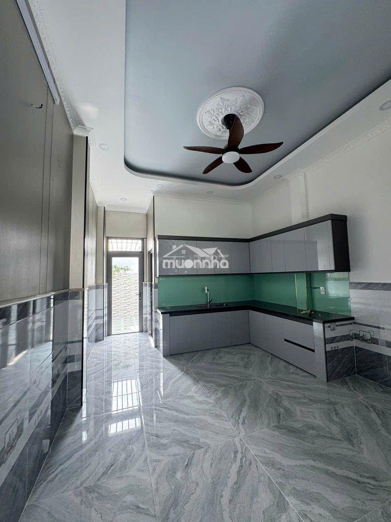 Bán nhà sổ hồng riêng mới xây 1 trệt 1 lầu , thới tam thôn, hóc môn - 2