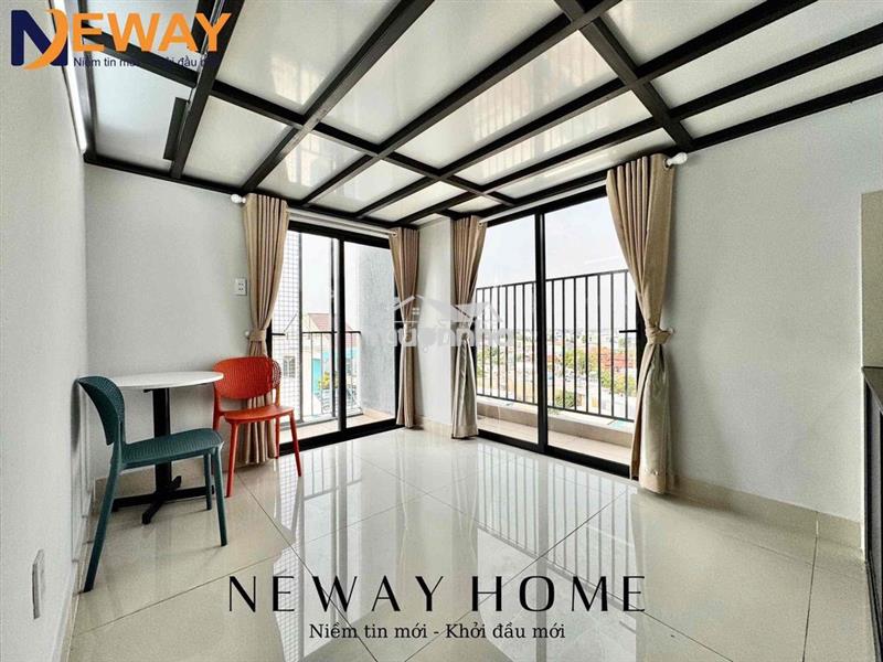 Phòng trọ mới xây full nội thất - gác cao 2m - ban công - tỉnh lộ 10