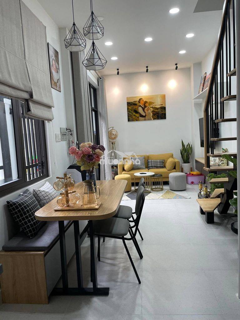 Nhà linh xuân giá căn hộ – 2 tầng, ô tô tận nhà, ngang 10m hẻm xe hơi 