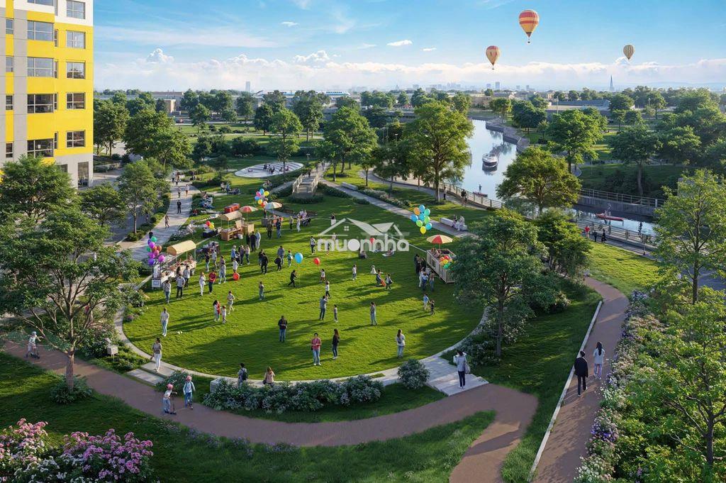 Căn hộ quốc lộ 13 cách ngã tư bình triệu 9km. có sân vườn, trần cao 4m - 4