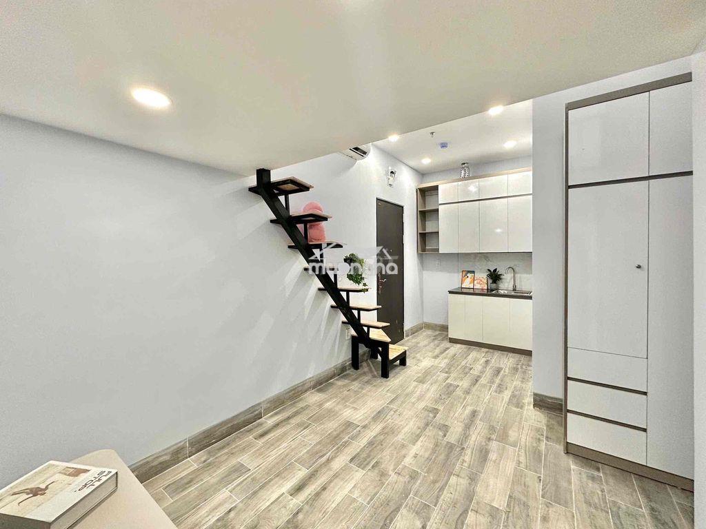 Căn hộ mới xây có gác thang máy nhận xe điện giá rẻ gần lê trọng tấn - 4