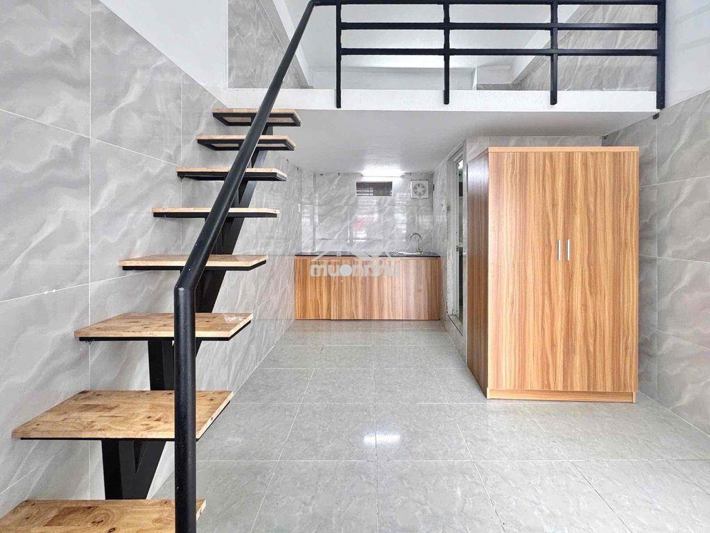 Phòng trọ giá rẻ, sẵn nội thất, thang máy full tiện ích ngay vườn lài - 2