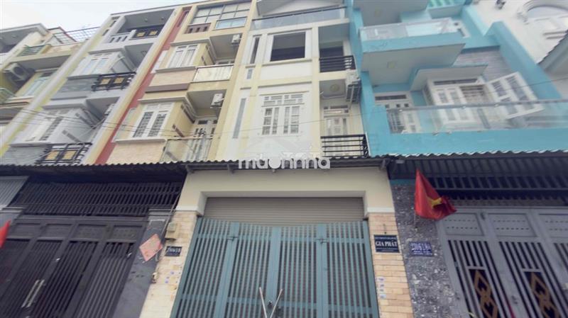 Cho thuê nhà hẻm ô tô 230 mã lò, quận bình tân, 4.3x12m, 3 tầng, 4 pn