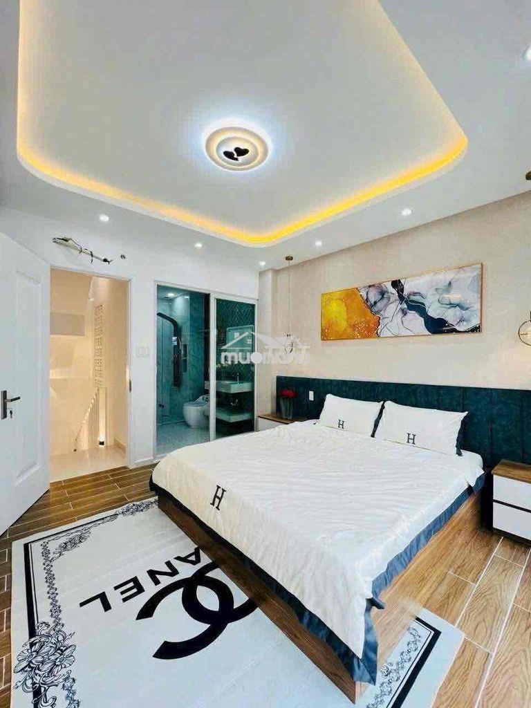Cho thuê nhà 2lầu 3pn full nội thất 248 đường số 8 p11—-14tr - 4