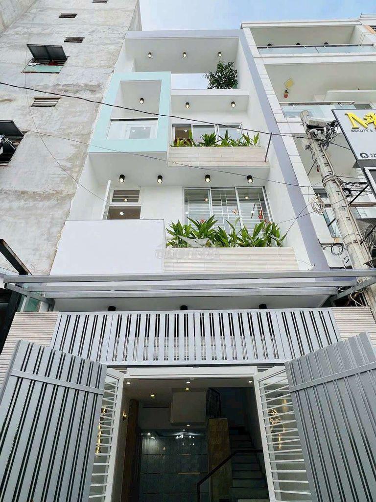 Nhà mới 4.5x20 hẻm xe tải 1 trục 7m phan huy ích p12 gò vấp 