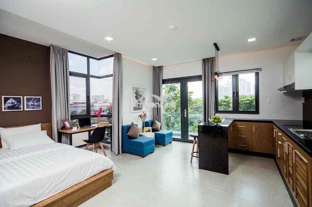 💥Studio có balcon 💥view cực chill 💥full nội thất💥   nguyễn cửu vân - 4