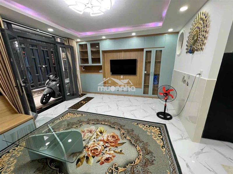 Nhà mới tinh - full nội thất - chỉ xách vali vào ở ngay - 5,7 x9,5m