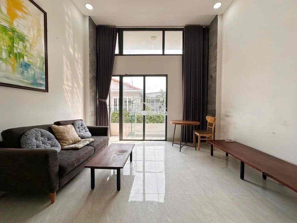 Cho thuê căn hộ 2 không gian ngủ - full nội thất - ban công - 2