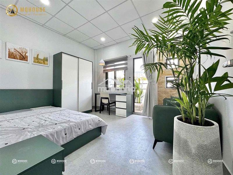 Studio full nội thất máy giặt riêng ban công thoáng lý thường kiệt q10