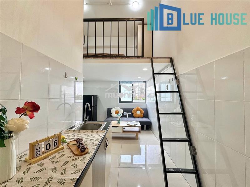 Chdv gác cao  full nội thất mới hòa bình gần đh văn hiến, đầm sen