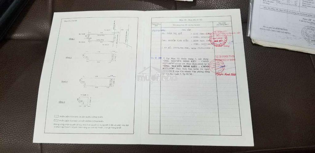 Nhà 362/25 nguyễn đình chiểu, q3,hxh. cách đường chính 50m.3x9,4lau - 2
