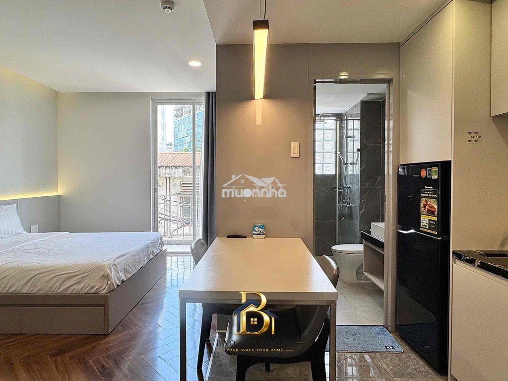 Căn hộ quận 3 - studio ban công, đầy đủ nội thất - gần quận 1 - 2