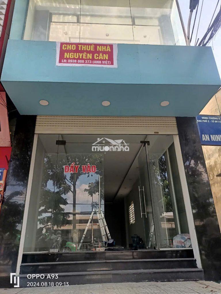 Cần cho thuê nhà nguyên căn mặt tiền đường quang trung