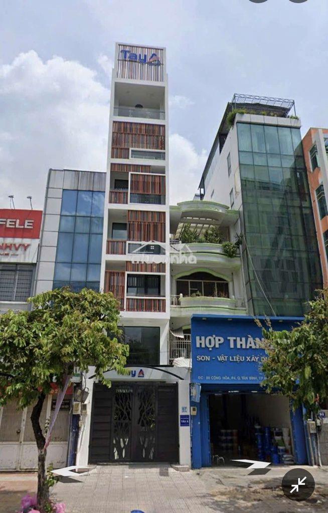 Văn phòng mặt tiền cộng hòa cho thuê từng tầng hoặc nguyên căn 