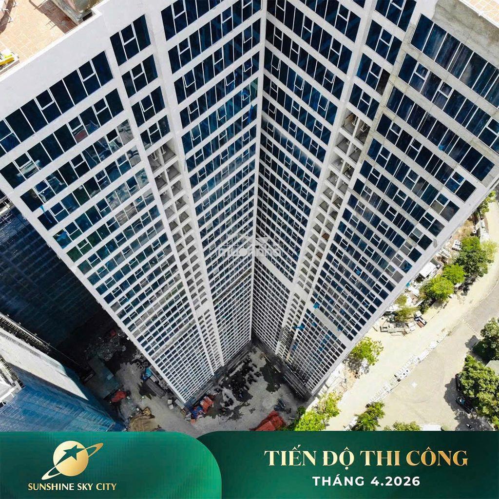 Cần bán căn hộ 2 phòng ngủ sunshine sky city tòa s4 - 4