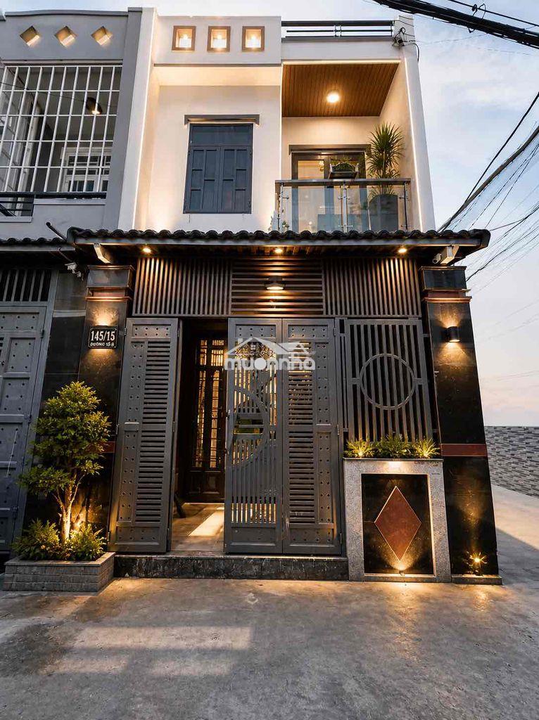 Nhà phố 1/ hiệp thành 35 đúc 1 lầu hẻm xe hơi ngay mega và bia tiger