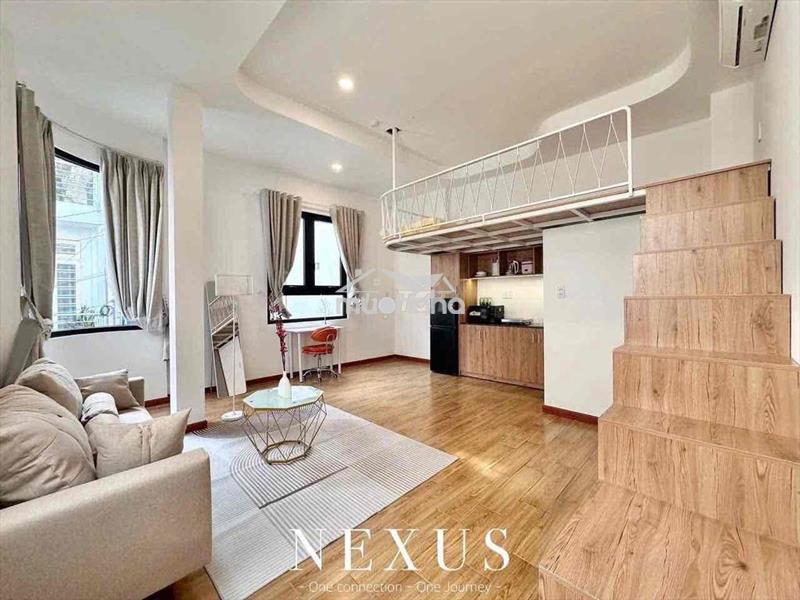 Căn hộ có gác_ full nội thất_ngay cầu sắt nguyễn thái sơn, vlu cs3