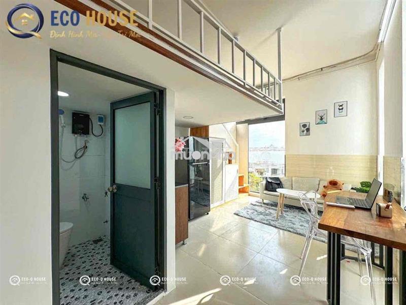 Căn hộ có gác_ ban công thoáng, full nội thất, ngay trường chinh