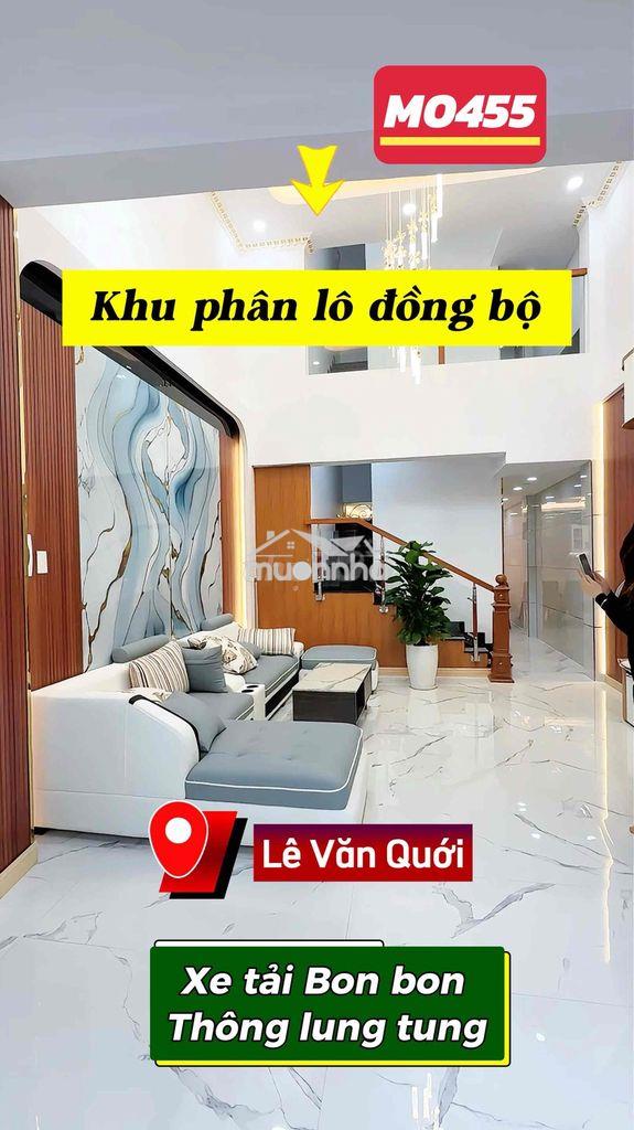 Hotgirl nhà phố ngọc giàu - nhà 5 tầng lê văn quới xe tải thông
