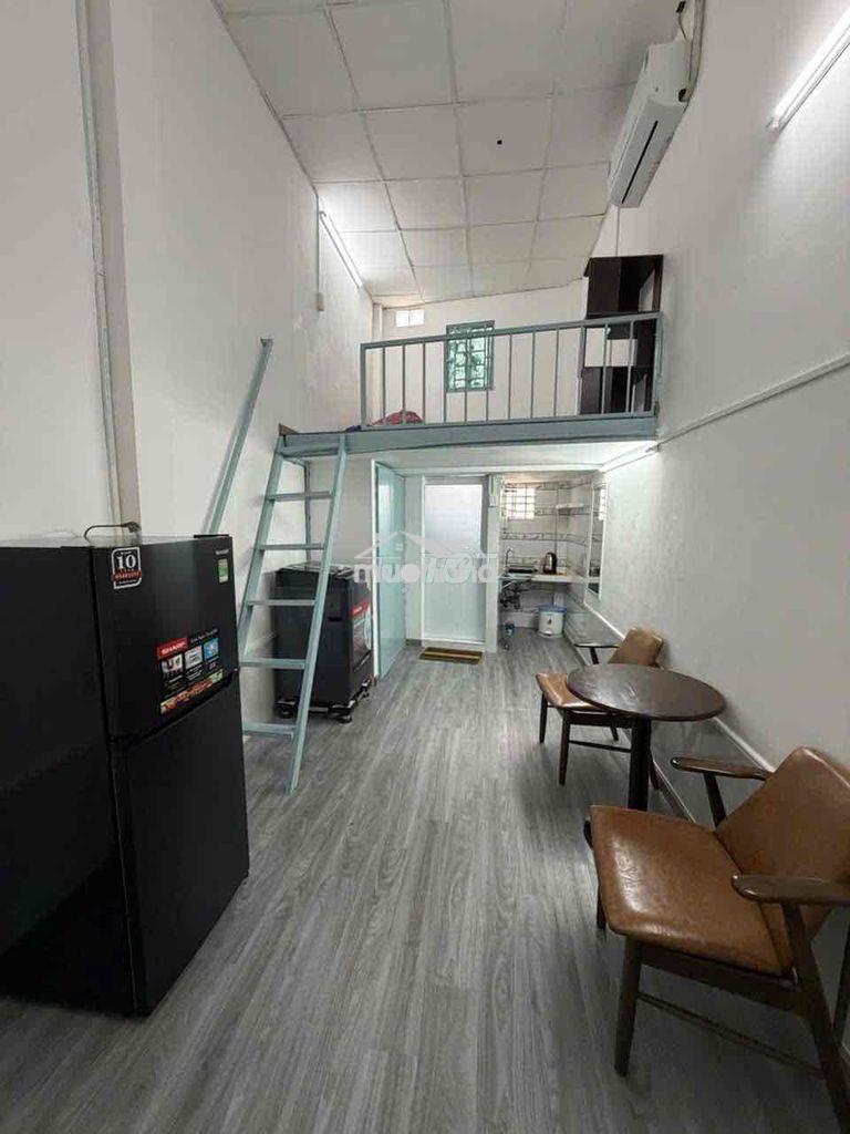 Căn hộ dv 30m2 full nội thất mới hẻm 441/ đbp thông hẻm 69/d2, p25,bt.