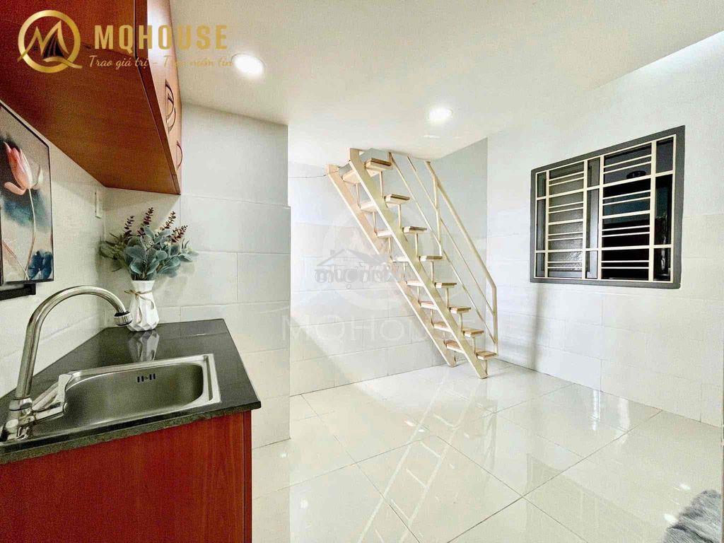 Phòng trọ có gác giá rẻ cửa sổ trời rộng bảo vệ - 3