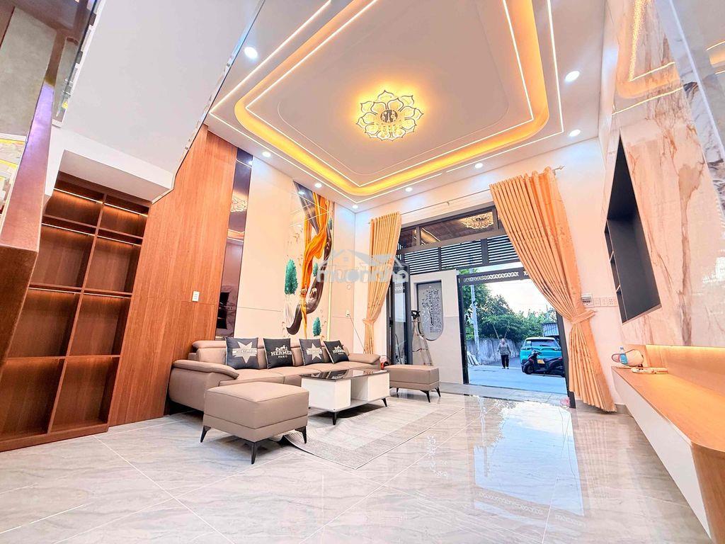 Nhà q12-tx22 vào 100m– hẻm 8m ôtô thông –chợ minh phát – full nội thất - 4