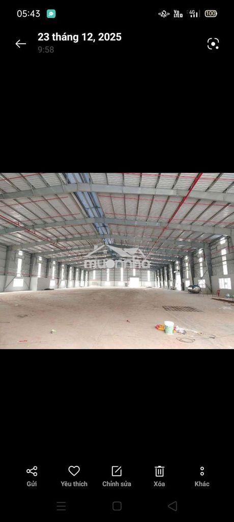 Xưởng bán có nguồn thu nhập cao 1,1 tỷ/tháng. s 3,3ha full skc 50 năm. - 3