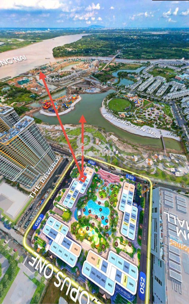 Căn hộ 2pn tòa os5 - tầng trung, vinhomes grand park