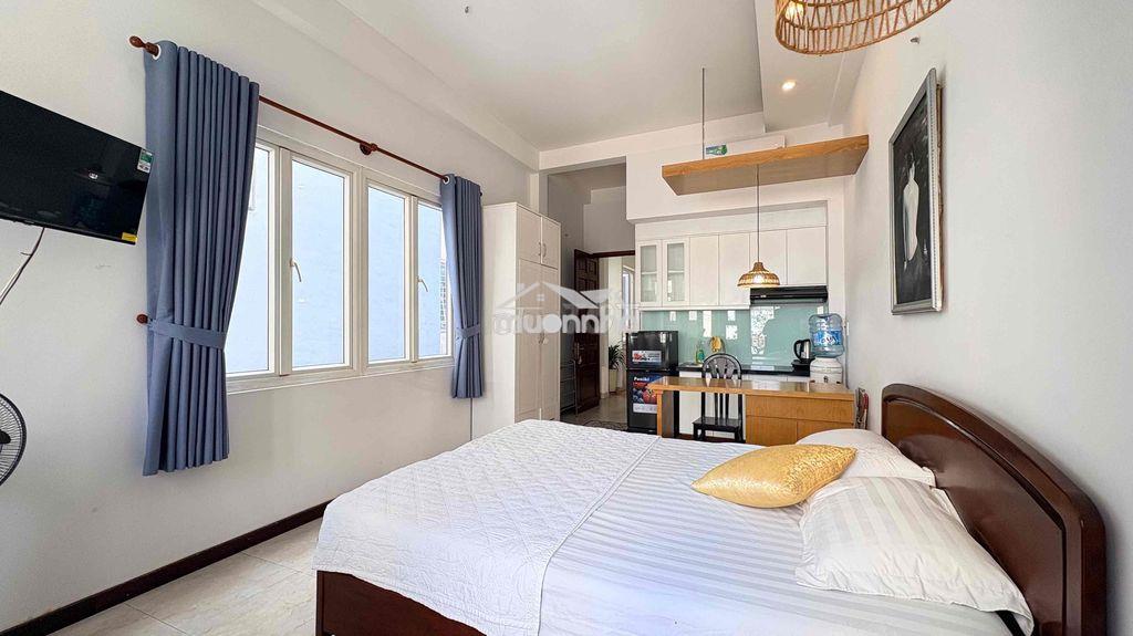 Chính chủ cho thuê studio ban công 35m2 full tiện nghi- chợ tân định - 2