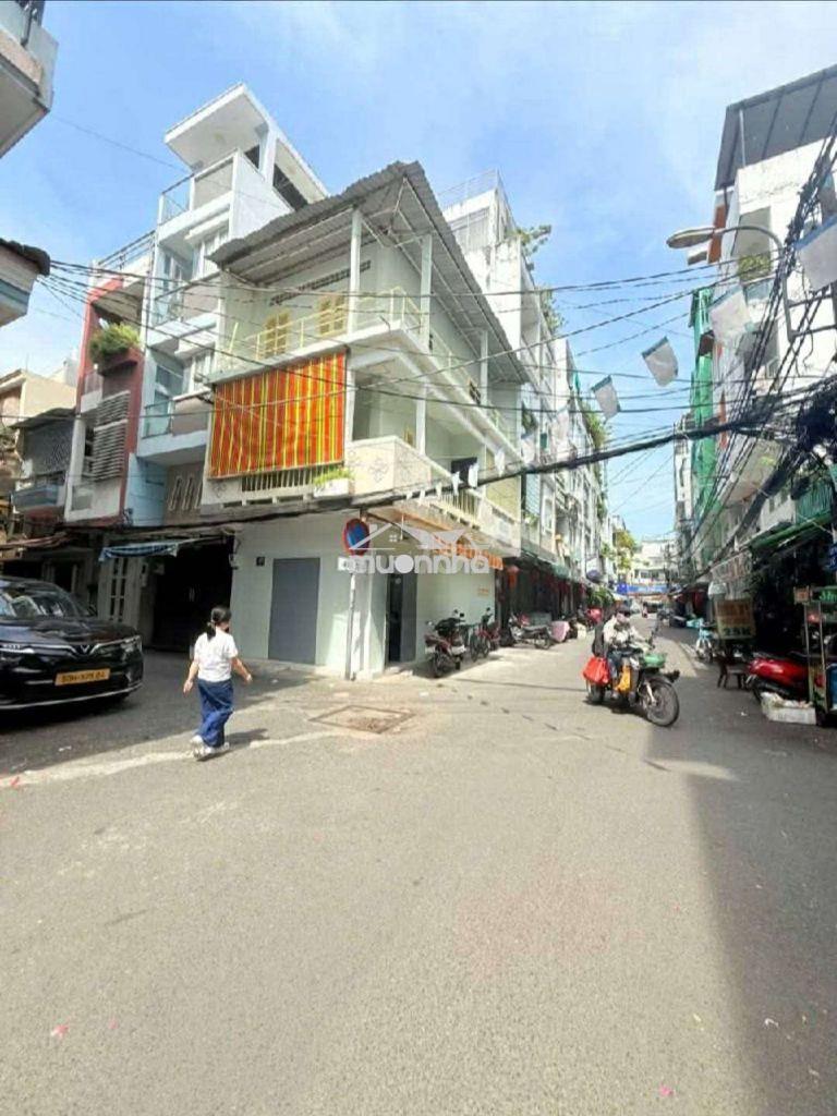 Bán nhà góc 2mt hẻm xe hơi-khu đường số p4 q4-3tầng-ngang 4m- hỉ 6,x t