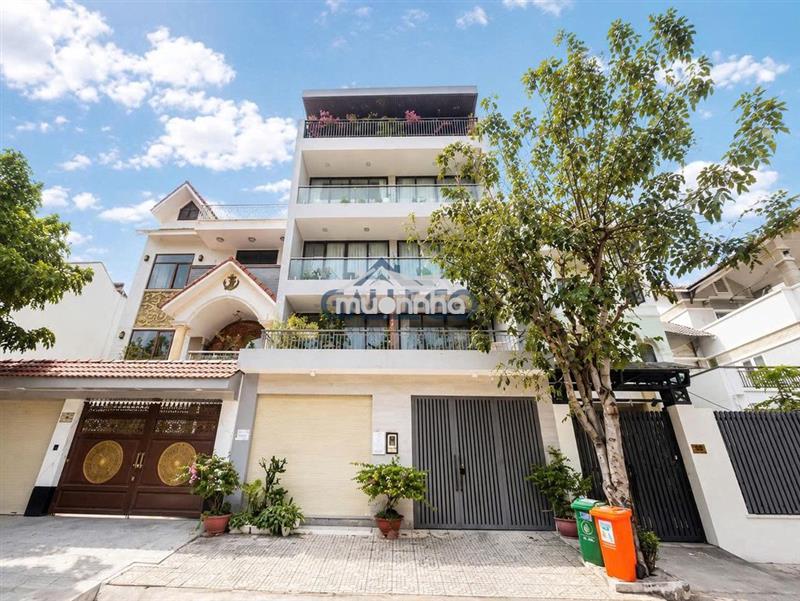🏢 Cho thuê nhà nguyễn thái bình * 9x21m * trệt 2 lầu * full máy lạnh