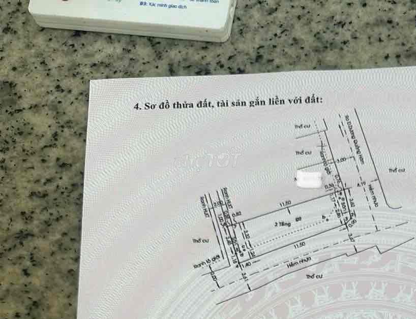 🏠 Bán gấp căn góc 2 mặt hẻm xe hơi – dương quảng hàm, p.5, gò vấp - 4