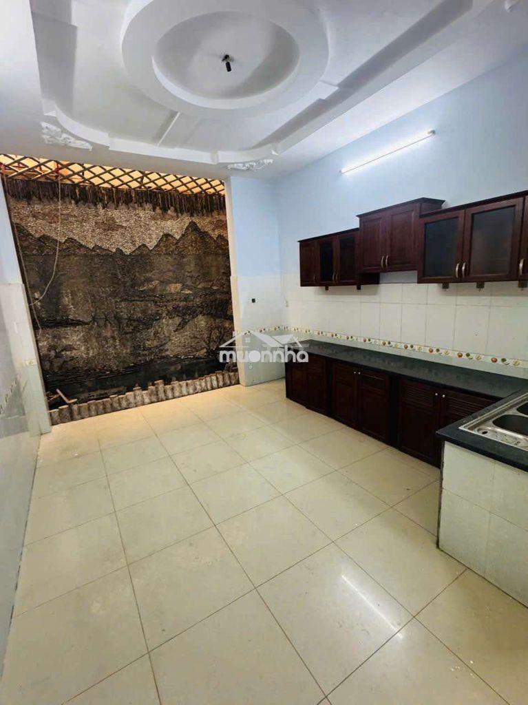 Cho thuê nahf hẻm xe hơi thông 4pn 5wc lê văn thọ p9 gò vấp - 4