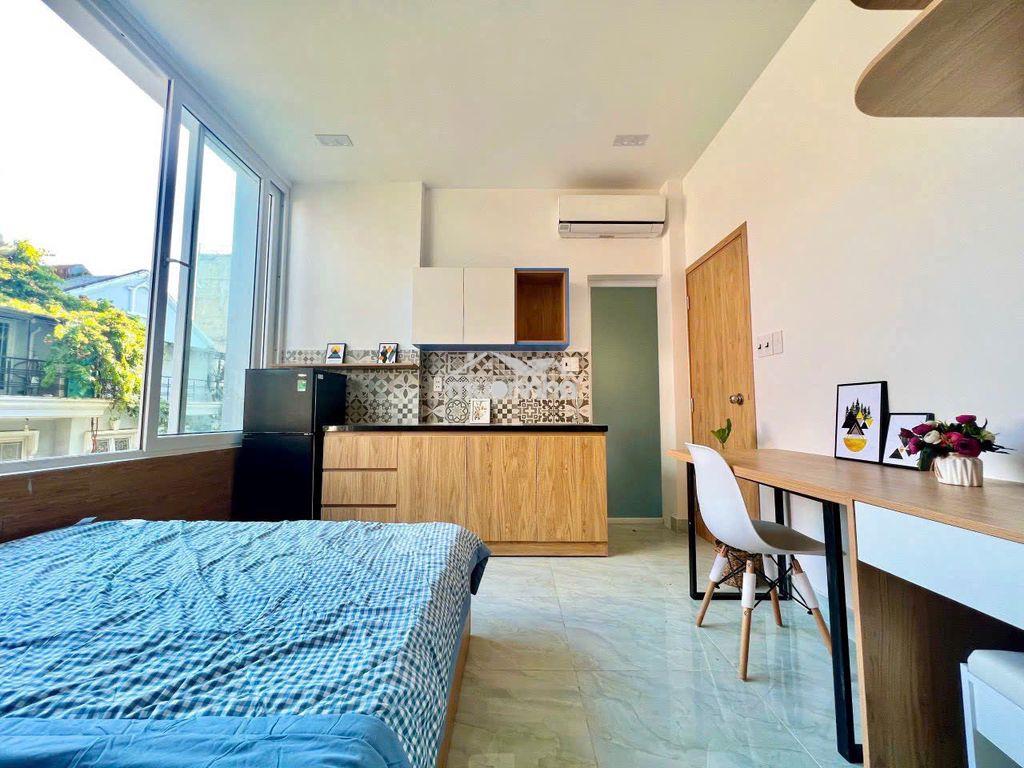 Cho thuê studio cửa sổ lớn-view siêu đẹp nguyễn gia trí nhỉnh 6 triệu - 2