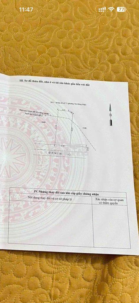 Bán đất sổ riêng 50m2, thổ cư toàn bộ. giá 2.15 tỏi - 3