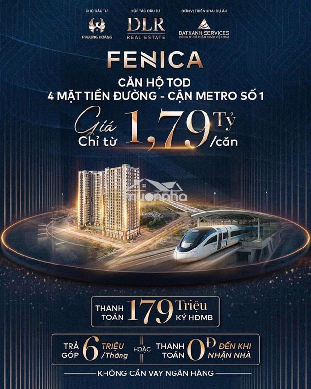 Chuẩn sống - chuẩn an cư - chuẩn đầu tư. nhận booking 0đ dự án fenica