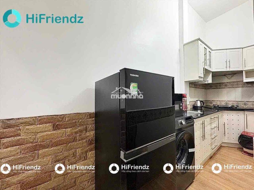 Cho thuê 1pn balcon 40m2 ngăn bếp ngay cầu ba son lê thánh tôn q1 - 2
