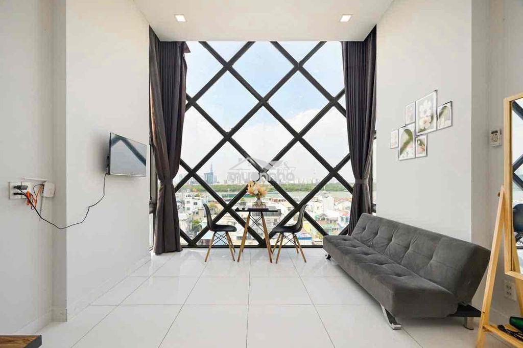 Cho thuê căn hộ duplex cửa sổ ban công , rộng thoáng ngay trung tâm q4 - 4